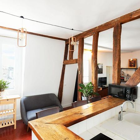 Central Paris 1Br Cozy Lejlighed Eksteriør billede